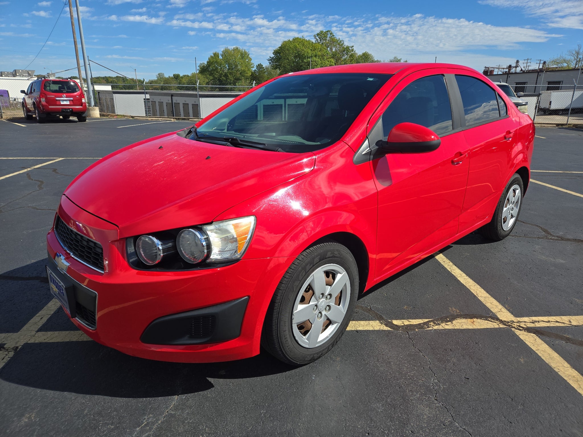 Used 2015 Chevrolet Sonic LS with VIN 1G1JA5SH7F4171730 for sale in Van Buren, AR
